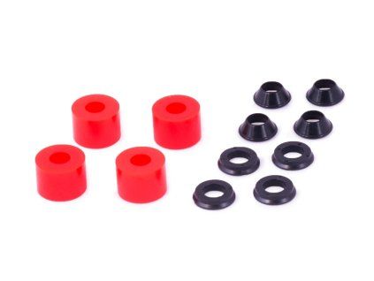 xtrig zestaw hard elastomer czerwony twardy