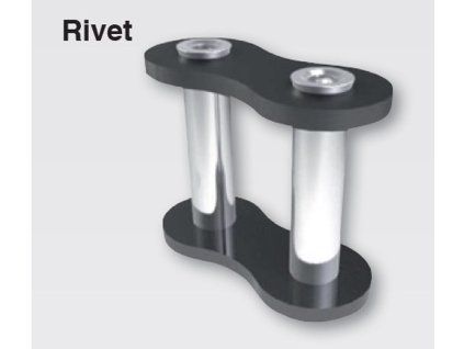 CZ Spojka reťaze 520 Orm Rdo O-Ring Rivet