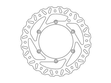 moto master tarcza hamulcowa przod nitro 260mm do