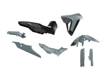 racetech rtech 2024 12 plastic kit 7 pcs honda t