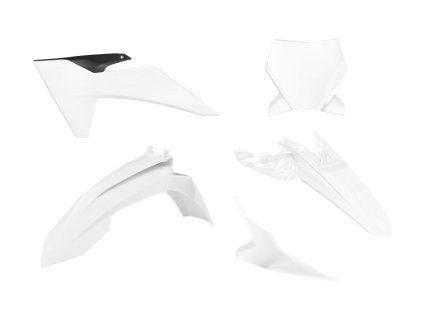 racetech rtech 2024 12 plastic kit 5 pcs white