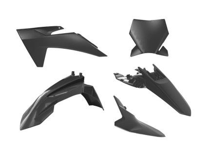 racetech rtech 2024 12 plastic kit 5 pcs black k