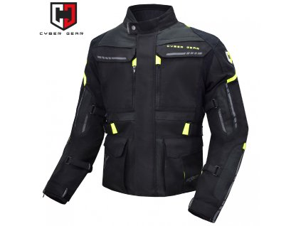 panska textilna moto bunda cyber gear strada cierna (3)