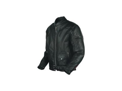 Moto bunda NAZRAN kožená (čierna,vel.5XL)