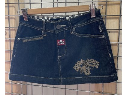 Rifĺová sukňa Rusty Pistons (modrá,vel.26)