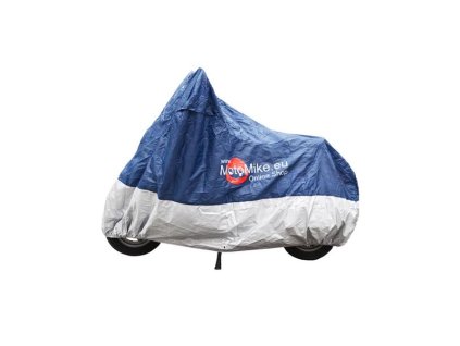 Plachta na motocykel 6ON (modrá/strieborná)