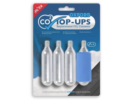 Náhradné bombičky CO2 OXFORD pre opravné sady pneumatík