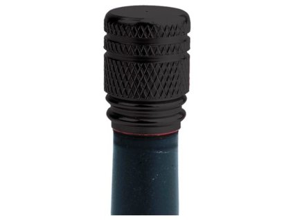 Ventilové čapičky (čierna)