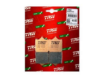 Brzdové platničky TRW LUCAS MCB 721 SV