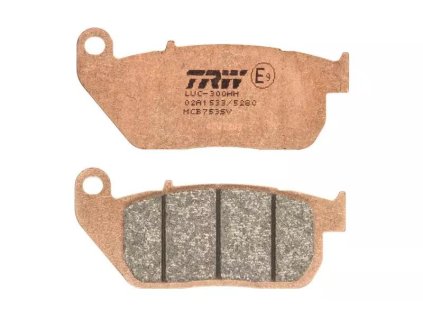 Brzdové platničky TRW LUCAS MCB 753 SV