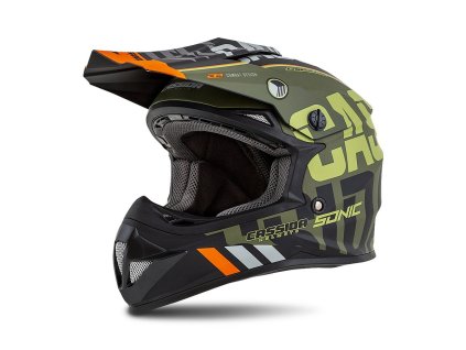 motocrosova detska prilba cassida cross cup sonic cassida matna zelena oranzova1
