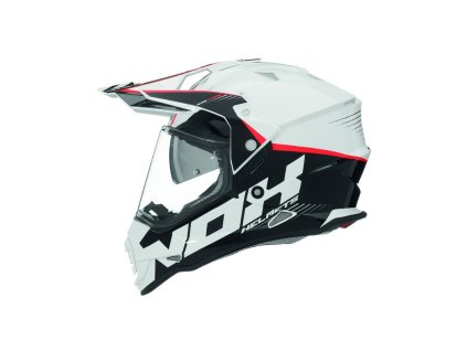 enduro prilba nox n312 crow bilo cerno cervena 81773