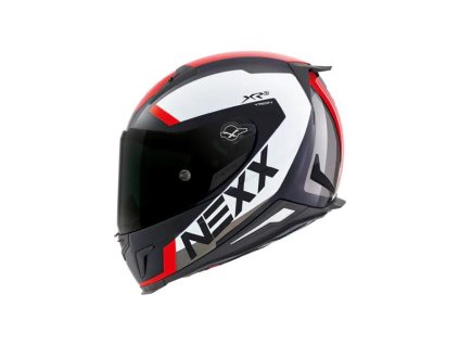 Prilba NEXX X.R2 Trion Farba(čierna/červená/biela,vel.L)