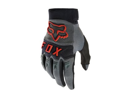 rukavice na motorku fox dirtpaw ce glove mx23 sivacervena
