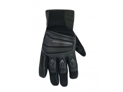 panske textilne moto rukavice spark astra cierne