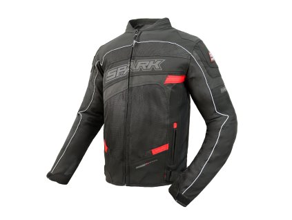 panska textilni moto bunda spark montauk blk
