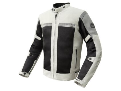 panska textilni moto bunda spark breeze grey