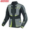 damska textilni moto bunda spark lady pacer fluo
