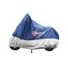 Plachta na motocykel 6ON (modrá/strieborná)
