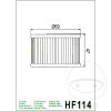 Olejový filtr HIFLO 114