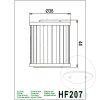 Olejový filtr HIFLO HF207
