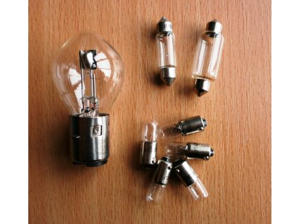 Sada žárovek panelka, kývačka - 12V