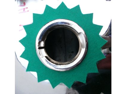 Filc na nádrž - zelená hvězdice