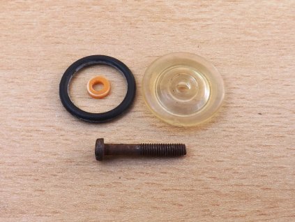 Oil level indicator of the Posilube reservoir