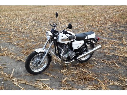 JAWA 350/640 - RETRO 634, bílá