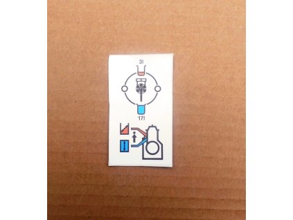 Samolepka na filtrbox Jawa 638