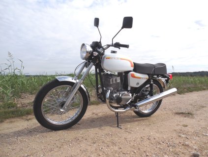 JAWA 350/640 - RETRO 634, biały (TRICOLOR)