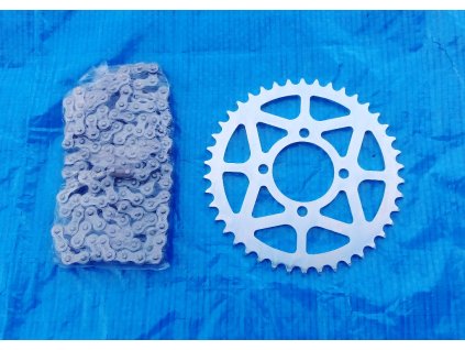 Talíř rozety 42 z. + řetěz Korado MPK