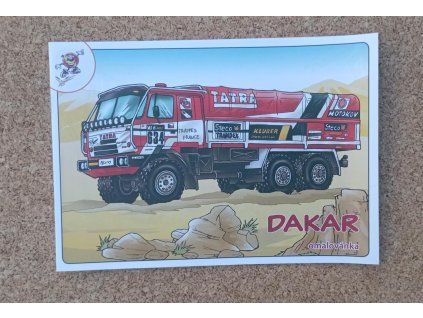 Omalovánky - Dakar