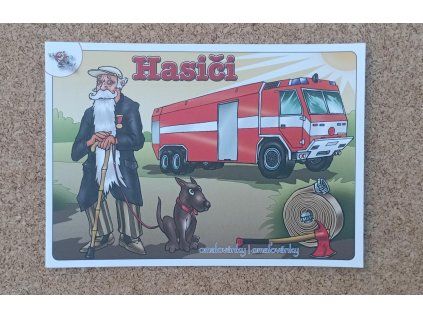 Omalovánky - Hasiči