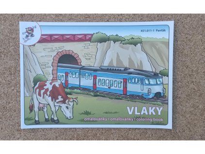 Omalovánky - Vlaky