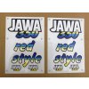 Jawa 350/640 Red Style Stickers