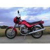 JAWA 350/640 STYLE - červená metalíza