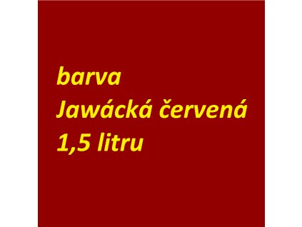 Barva - Jawácká Červená 1,5 litru MOBIHEL - (lesklá)