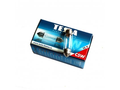 Žárovka 12V 5W SUFITKA - délka 37mm