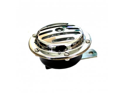 Klakson 12V (opravený originál) s hranatou svorkovnicí - ČERNÝ