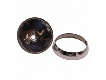 Parabola předního světla s paticí a rámečkem ČZ PŘEDVÁLEČNÁ