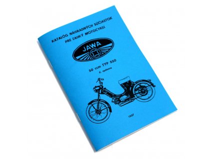 Katalog náhradních dílů Jawa 550 Pařez