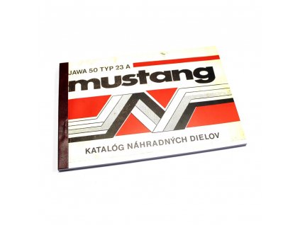 Katalog náhradních dílů Jawa 50 TYP 23 A Mustang