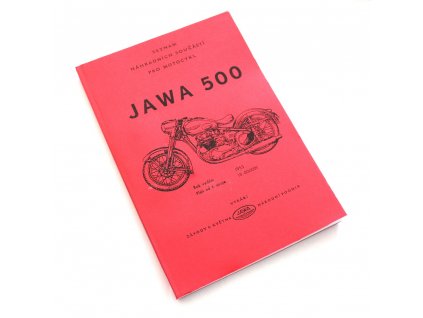 Katalog náhradních dílů Jawa 500 OHC - 01