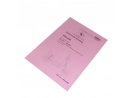 Katalog náhradních dílů Simson skutr (SR)