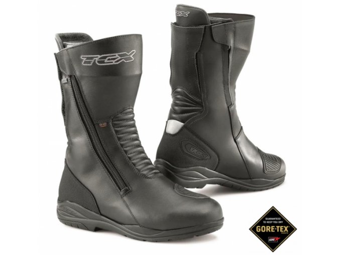 Moto boty TCX X-TOUR EVO Gore-Tex černé