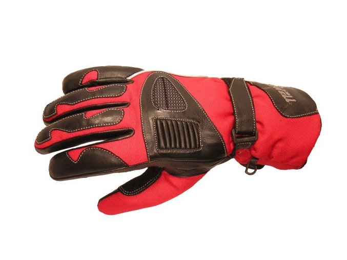 Textilní moto rukavice Spark Cordmaster, červené