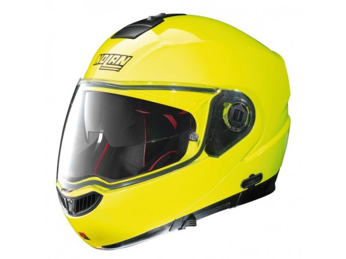Moto helma Nolan N104 Absolute Hi-Visibility N-Com Fluo Yellow 22