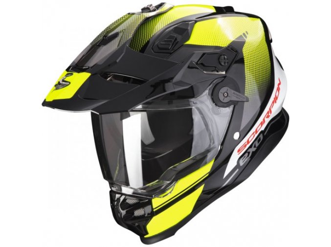 adf9000air trail white black neon yellow scorpion 1 w550 h550