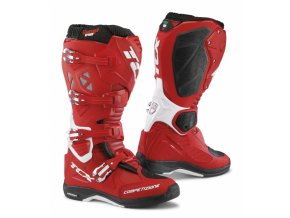 Moto boty TCX COMP EVO 2 MICHELIN® červeno/bílé
